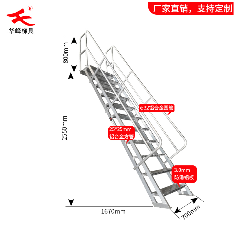 鋁合金閣樓梯定制產(chǎn)品賞析！